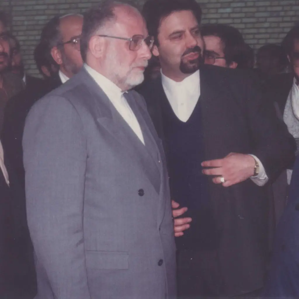 مراسم افتتاحیه کارخانه سپاهان موکت با حضور معاون رییس جمهور وقت آقای حبیبی